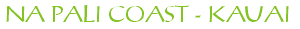 na pali - kauai